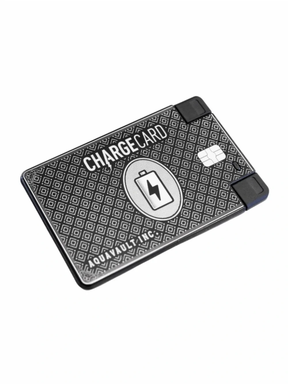Aquavault Inc ChargeCard Wireless Magnetic Portable Charger NIB